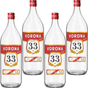 Spirit Drink VORONA 33 Classic, 33%, 2 litres, Case of 4 glass bottles