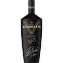 Vodka Voronskaya Black Edition, 40%, 1 litre, Glass bottle